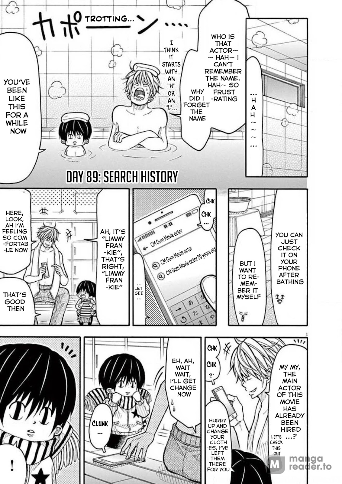 Kotaro Lives Alone, Chapter 89 image 001